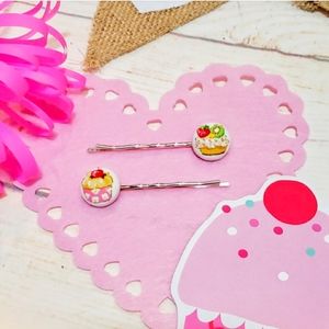 {🌞 5 for $10} or {10 for $20}Cupcake hair clipies